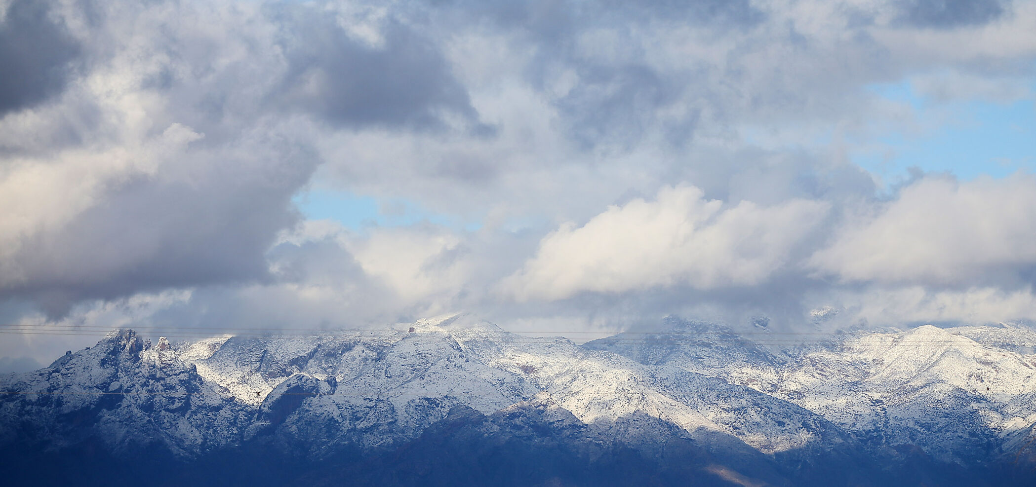Snow in the Desert